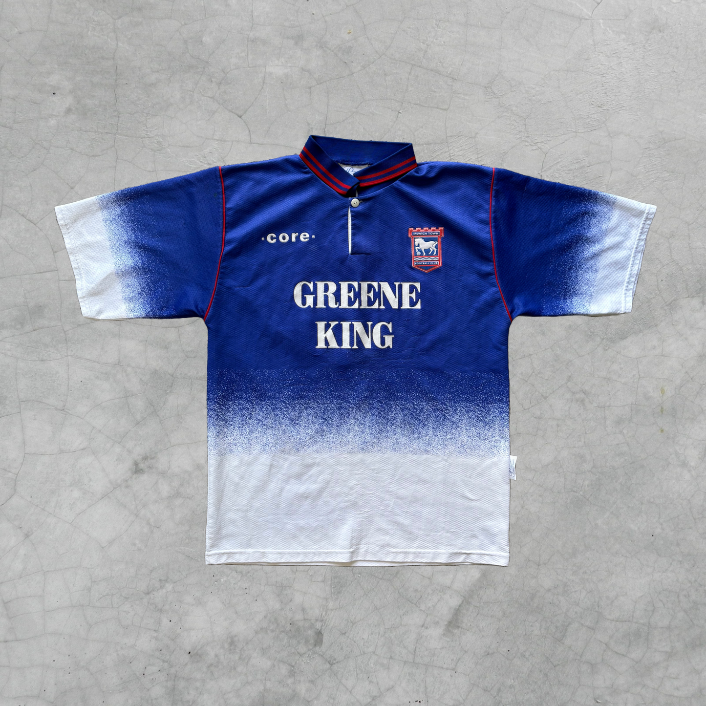 1995/97 Ipswich Town FC Home Shirt (M)