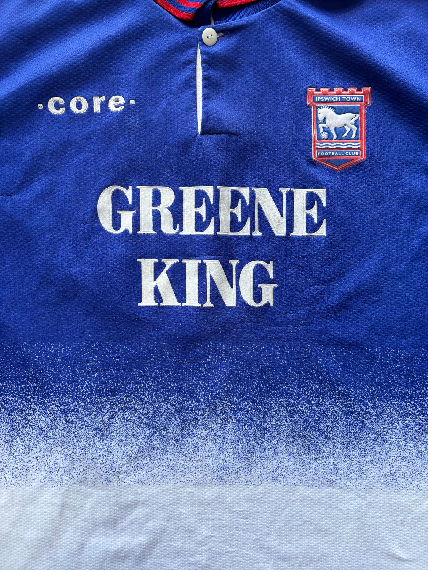 1995/97 Ipswich Town FC Home Shirt (M)