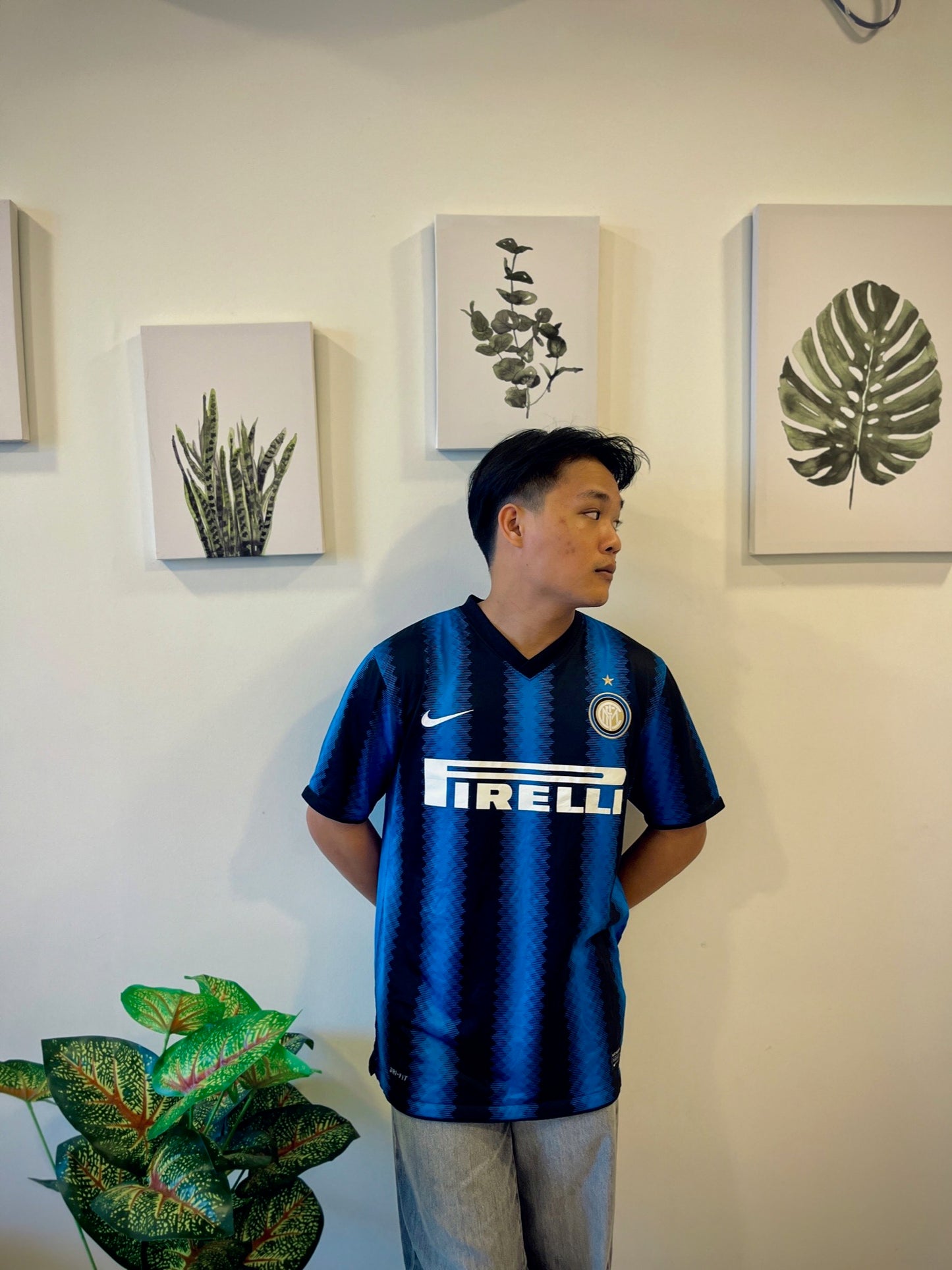 2010/11 Inter Milan Home Shirt (L) - NAGATOMO #55