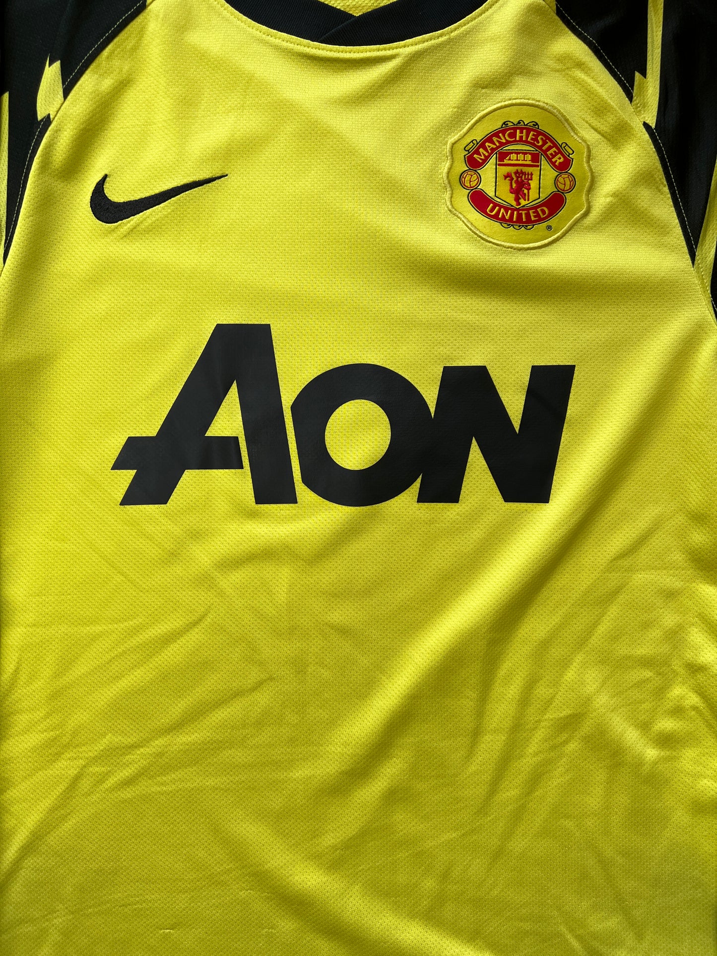 Manchester United 2010/11 GK Third Shirt (S) Long Sleeve