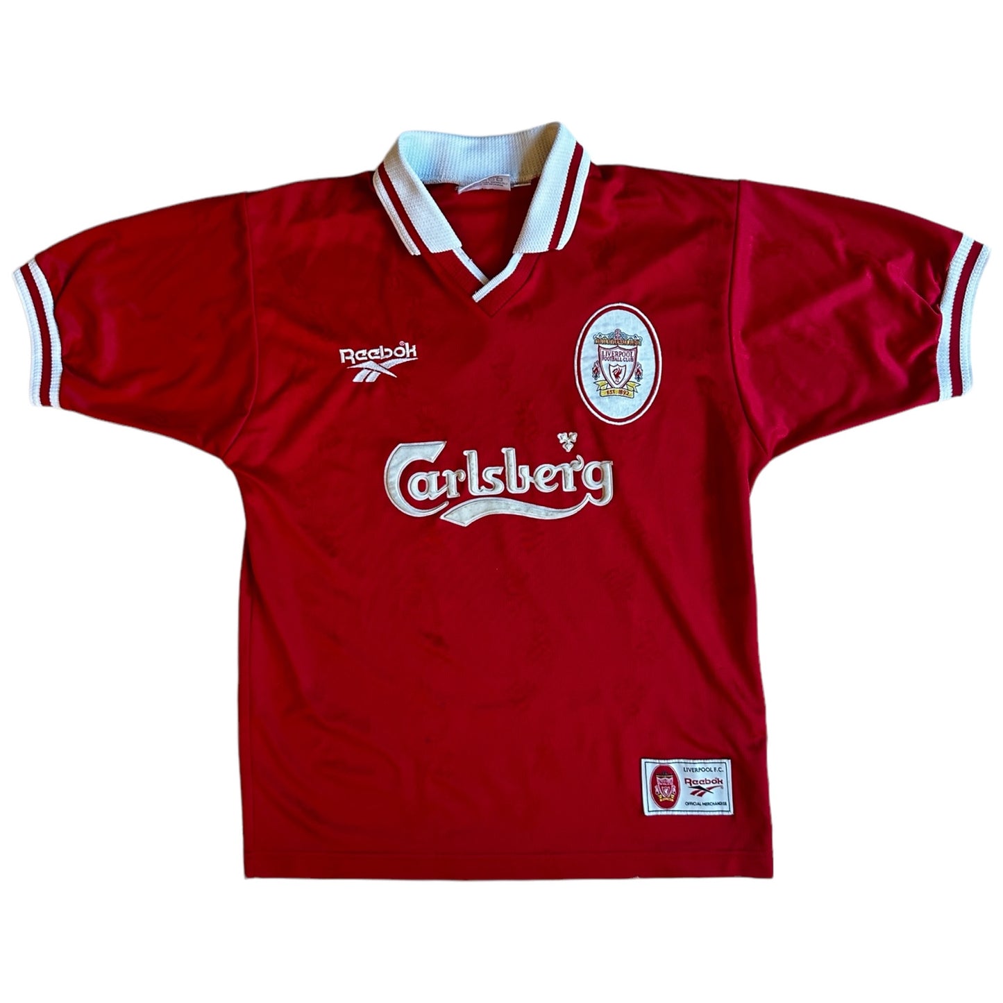 1996-98 Liverpool Home Shirt (S)