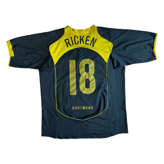 2004/05 Dortmund 3rd Shirt - RICKEN #18 (XL)