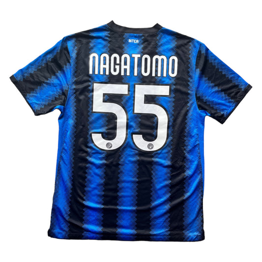 2010/11 Inter Milan Home Shirt (L) - NAGATOMO #55